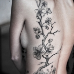 Cherry Blossom Tattoos 9 150x150 - 100's of Cherry Blossom Tattoo Design Ideas Pictures Gallery