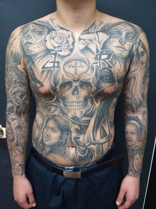 Chicano - 100's of Chicano Tattoo Design Ideas Pictures Gallery