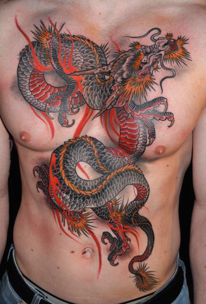 100's of Chinese Dragon Tattoo Design Ideas Pictures Gallery