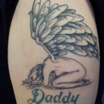 Dad 111 150x150 - 100's of Dad Tattoo Design Ideas Pictures Gallery