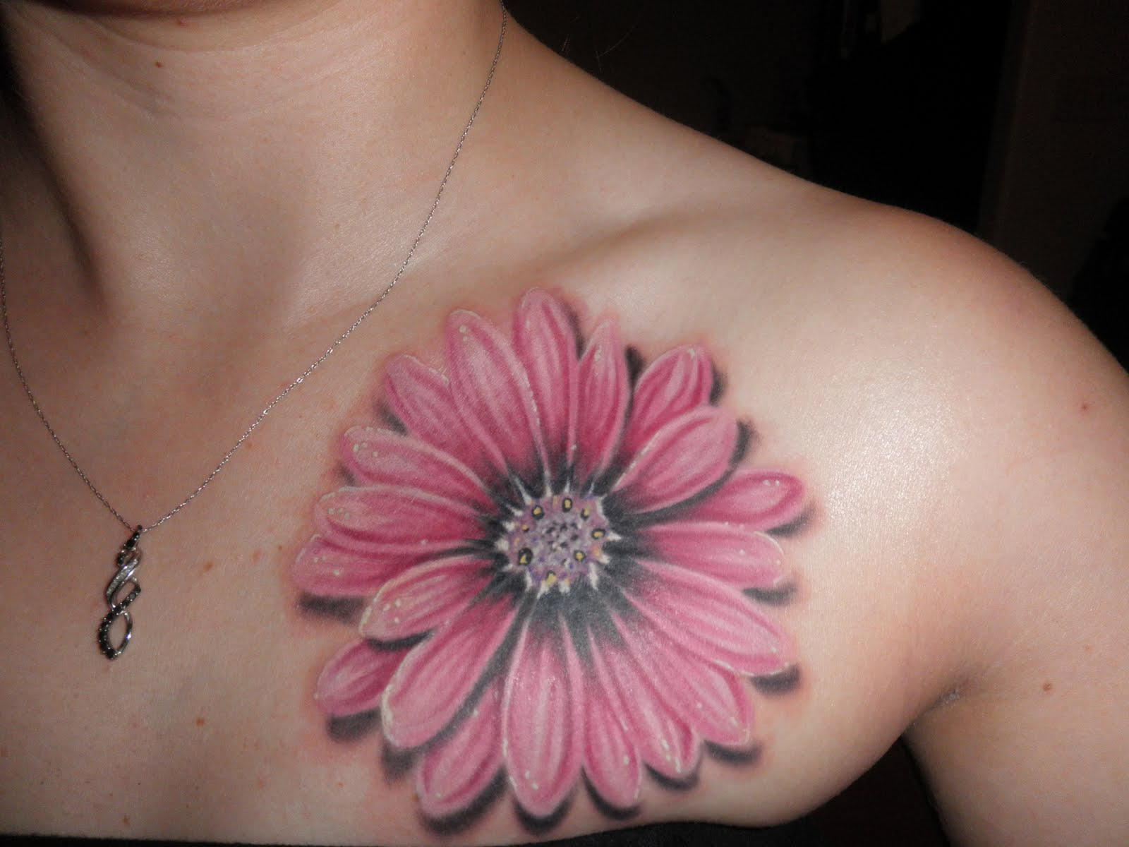 Daisy Tattoos - 100's of Daisy Tattoo Design Ideas Pictures Gallery