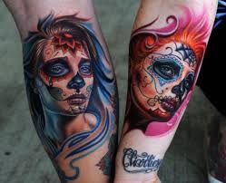 Dia De Los Muertos 1 - 100's of Death Tattoo Design Ideas Pictures Gallery