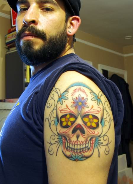 Dia De Los Muertos - 100's of Dia De Los Muertos Tattoo Design Ideas Pictures Gallery