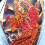 Dragon Fish 10 150x150 - 100's of Dragon Fish Tattoo Design Ideas Pictures Gallery