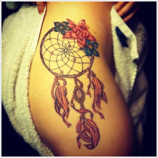 100’s of Dreamcatcher Tattoo Design Ideas Pictures Gallery