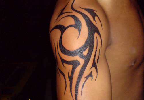 Fire Tribal Tattoo