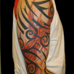 Flame Tribal Tattoo11 150x150 - 100’s of Flame Tribal Tattoo Design Ideas Pictures Gallery