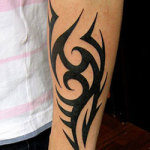 Forearm Tribal Tattoo5 150x150 - 100’s of Forearm Tribal Tattoo Design Ideas Pictures Gallery