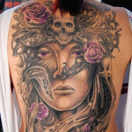 Girls Back Tattoo 7 150x150 - 100's of Girls Back Tattoo Design Ideas Pictures Gallery