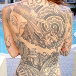 Girls Back Tattoo 9 150x150 - 100's of Girls Back Tattoo Design Ideas Pictures Gallery