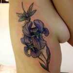 Iris Tattoo 2 150x150 - 100's of Iris Tattoo Design Ideas Pictures Gallery