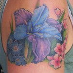 Iris Tattoo 7 150x150 - 100's of Iris Tattoo Design Ideas Pictures Gallery