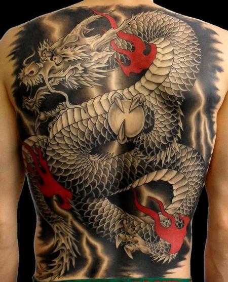 Japanese Dragon - 100's of Japanese Dragon Tattoo Design Ideas Pictures Gallery