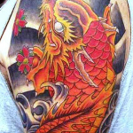 Koi Dragon 9 150x150 - 100's of Koi Dragon Tattoo Design Ideas Pictures Gallery