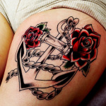 Leg Tattoos for Girls 1 150x150 - 100's of Leg Tattoos for Girls Design Ideas Pictures Gallery