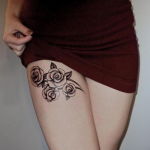 Leg Tattoos for Girls 10 150x150 - 100's of Leg Tattoos for Girls Design Ideas Pictures Gallery