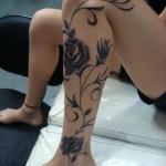 Leg Tattoos for Girls 5 150x150 - 100's of Leg Tattoos for Girls Design Ideas Pictures Gallery