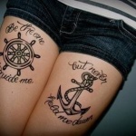 Leg Tattoos for Girls 8 150x150 - 100's of Leg Tattoos for Girls Design Ideas Pictures Gallery