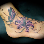 Lily Tattoo 10 150x150 - 100's of Lily Tattoo Design Ideas Pictures Gallery