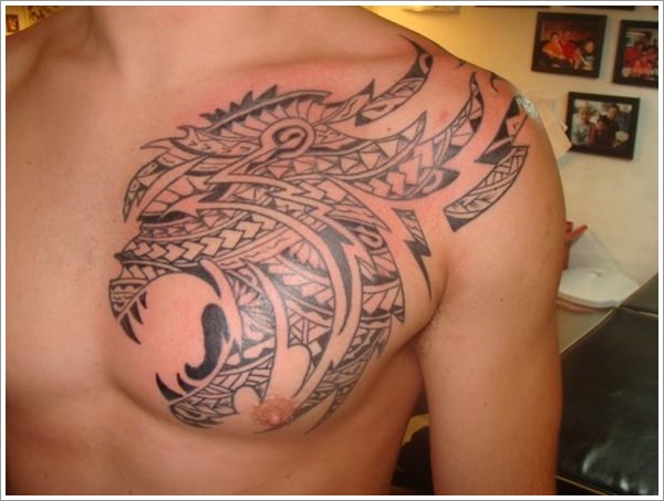 Lion Tribal Tattoo6 - 100's of Sailor Tattoo Design Ideas Pictures Gallery