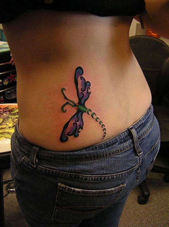 Lower Back Tattoos for Women 1 - 100's of Waist Tattoo Design Ideas Picture Gallery