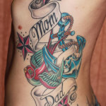 Mom and Dad 10 150x150 - 100's of Mom and Dad Tattoo Design Ideas Pictures Gallery