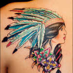 Native American 6 150x150 - 100's of Native American Tattoo Design Ideas Pictures Gallery