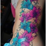 Orchid Tattoo 12 150x150 - 100's of Orchid Tattoo Design Ideas Pictures Gallery