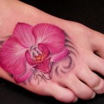 Orchid Tattoo 8 150x150 - 100's of Orchid Tattoo Design Ideas Pictures Gallery