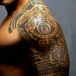 Polynesian 10 150x150 - 100's of Polynesian Tattoo Design Ideas Pictures Gallery