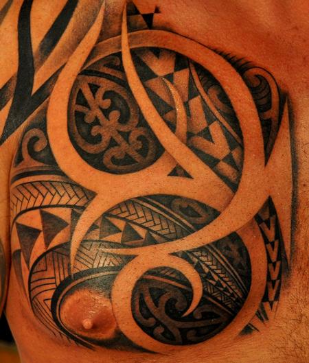 Polynesian Tribal Tattoo - 100’s of Polynesian Tribal Tattoo Design Ideas Pictures Gallery