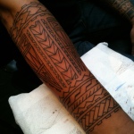 Polynesian Tribal Tattoo12 150x150 - 100’s of Polynesian Tribal Tattoo Design Ideas Pictures Gallery