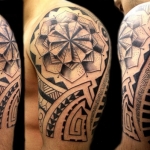 Polynesian Tribal Tattoo6 150x150 - 100’s of Polynesian Tribal Tattoo Design Ideas Pictures Gallery