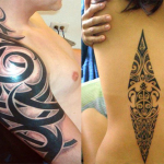 Polynesian Tribal Tattoo8 150x150 - 100’s of Polynesian Tribal Tattoo Design Ideas Pictures Gallery