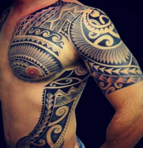 Polynesian - 100's of Polynesian Tattoo Design Ideas Pictures Gallery