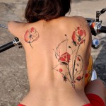 Poppy Tattoo 2 150x150 - 100's of Poppy Tattoo Design Ideas Pictures Gallery