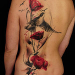 Poppy Tattoo 3 150x150 - 100's of Poppy Tattoo Design Ideas Pictures Gallery