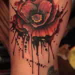 Poppy Tattoo 4 150x150 - 100's of Poppy Tattoo Design Ideas Pictures Gallery