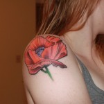 Poppy Tattoo 6 150x150 - 100's of Poppy Tattoo Design Ideas Pictures Gallery