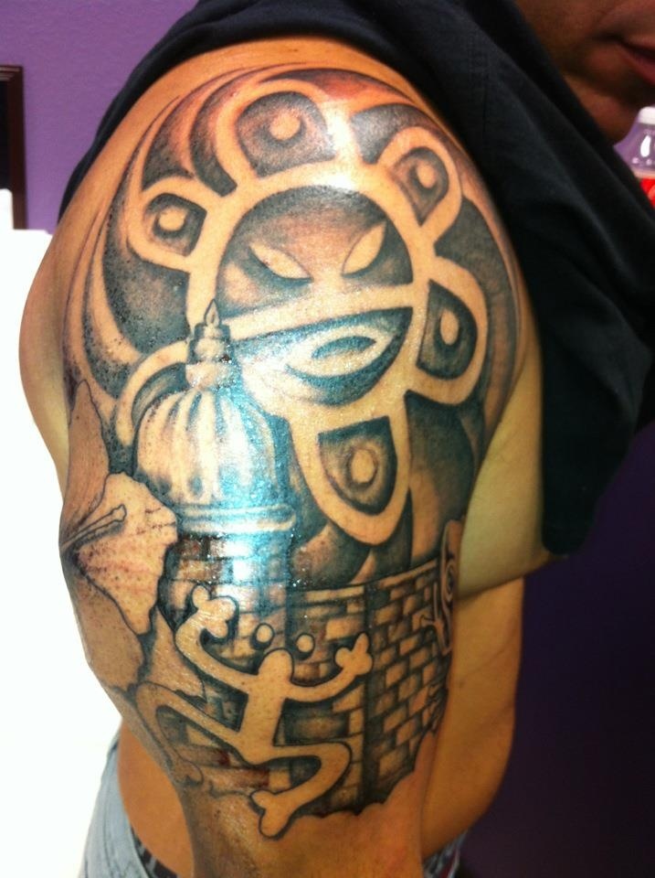 100's of Puerto Rico Tattoo Design Ideas Pictures Gallery