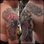 Shoulder Dragon 4 150x150 - 100's of Shoulder Dragon Tattoo Design Ideas Pictures Gallery