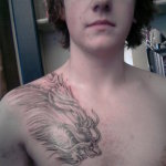 Shoulder Dragon 9 150x150 - 100's of Shoulder Dragon Tattoo Design Ideas Pictures Gallery