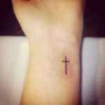 Simple Cross 2 150x150 - 100's of Simple Cross Tattoo Design Ideas Pictures Gallery