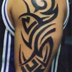 Simple Tribal Tattoo8 150x150 - 100’s of Simple Tribal Tattoo Design Ideas Pictures Gallery