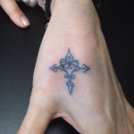 Small Cross 6 150x150 - 100's of Small Cross Tattoo Design Ideas Pictures Gallery