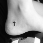 Small Cross 9 150x150 - 100's of Small Cross Tattoo Design Ideas Pictures Gallery