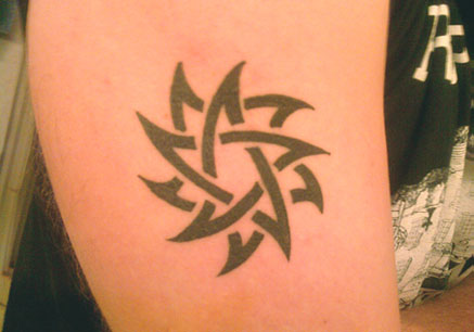 Star Tribal Tattoo - 100’s of Star Tribal Tattoo Design Ideas Pictures Gallery