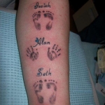 Tattoos of Children 7 150x150 - 100's of Tattoos of Children Design Ideas Pictures Gallery