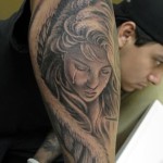 Tattoos of Girls 4 150x150 - 100's of Tattoos of Girls Design Ideas Pictures Gallery