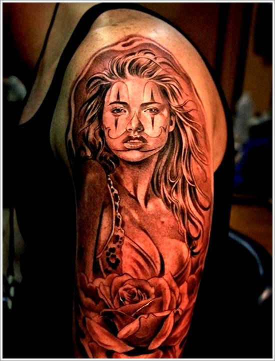 Tattoos of Girls - 100's of Tattoos of Girls Design Ideas Pictures Gallery